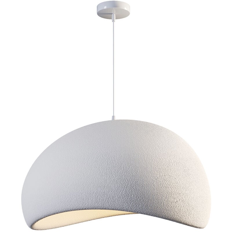 Lampe suspendue en résine - 40CM - Astra Blanc