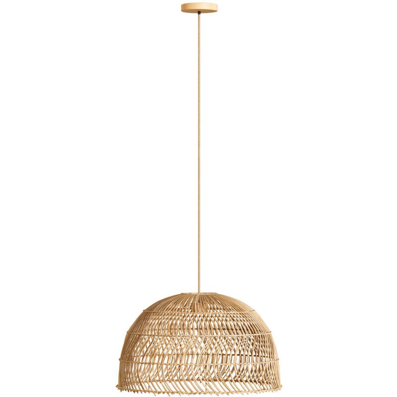 Privatefloor - Lampe Suspendue en Rotin - Boho Bali - Capril Naturel