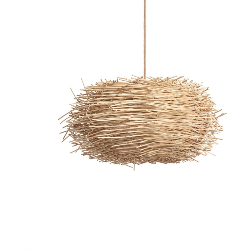 Suspension Rotin Nulko Iluzzia m Textile naturel