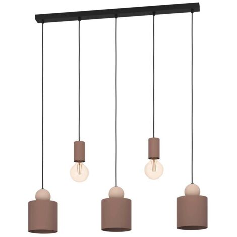 Lampe suspendue Gazzola E27 5x40w L: 91cm B: 15cm H: 110cm Dimmable