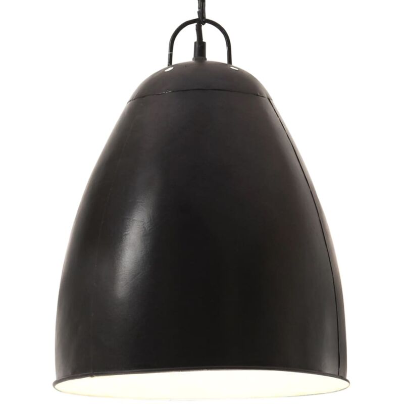 Vidaxl - Lampe suspendue industrielle 25 w Noir Rond 32 cm E27