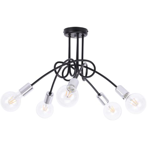 Lampe suspendue industrielle décorative