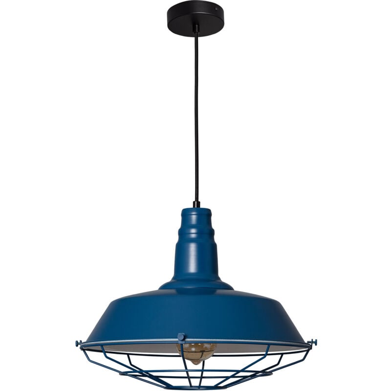 Suspension Métal Jagger Bleu