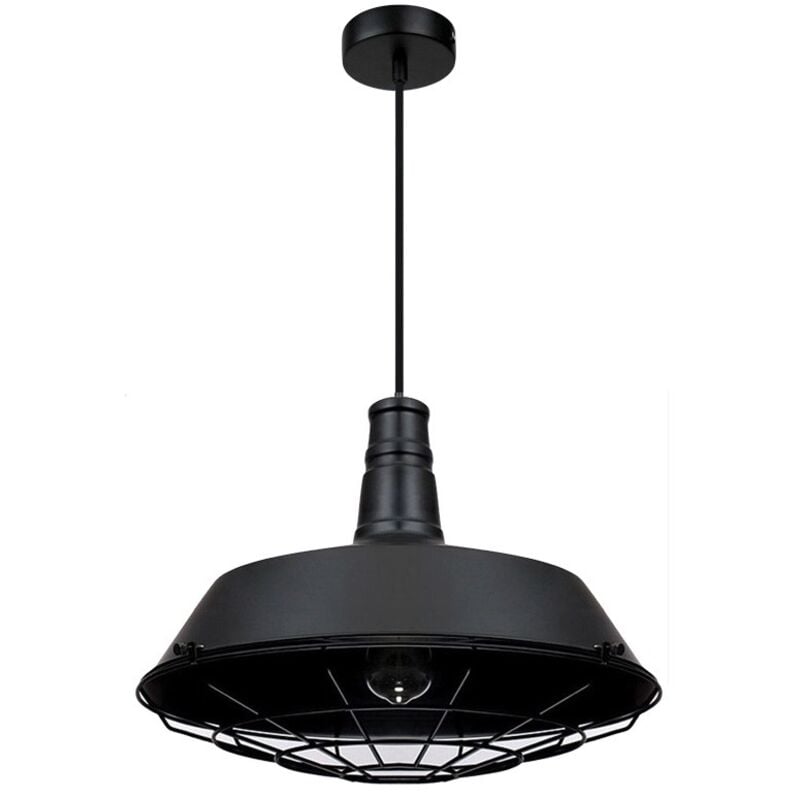 Suspension Métal Jagger Noir