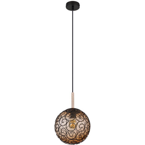 Lampe suspendue Lampe de table à manger antique Lampe de salon D 25 cm