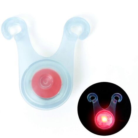 Lampe suspendue LED rouge pour le camping, la décoration et le feu arrière de vélo. Idéale pour les activités de plein air.