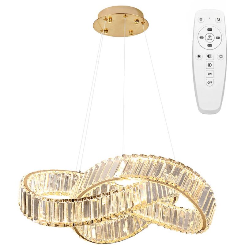 Lampe suspendue led Toolight APP1538-CP gold