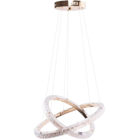 LAMPE SUSPENDUE LED TOOLIGHT MS011-CP ROSE GOLD 59CM