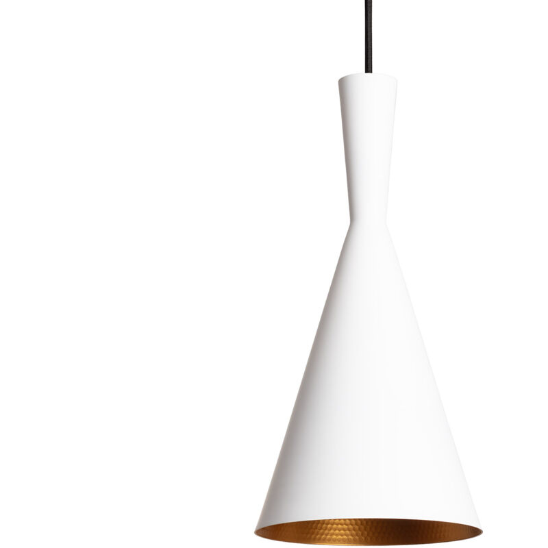 Suspension Métal Lennon Blanc