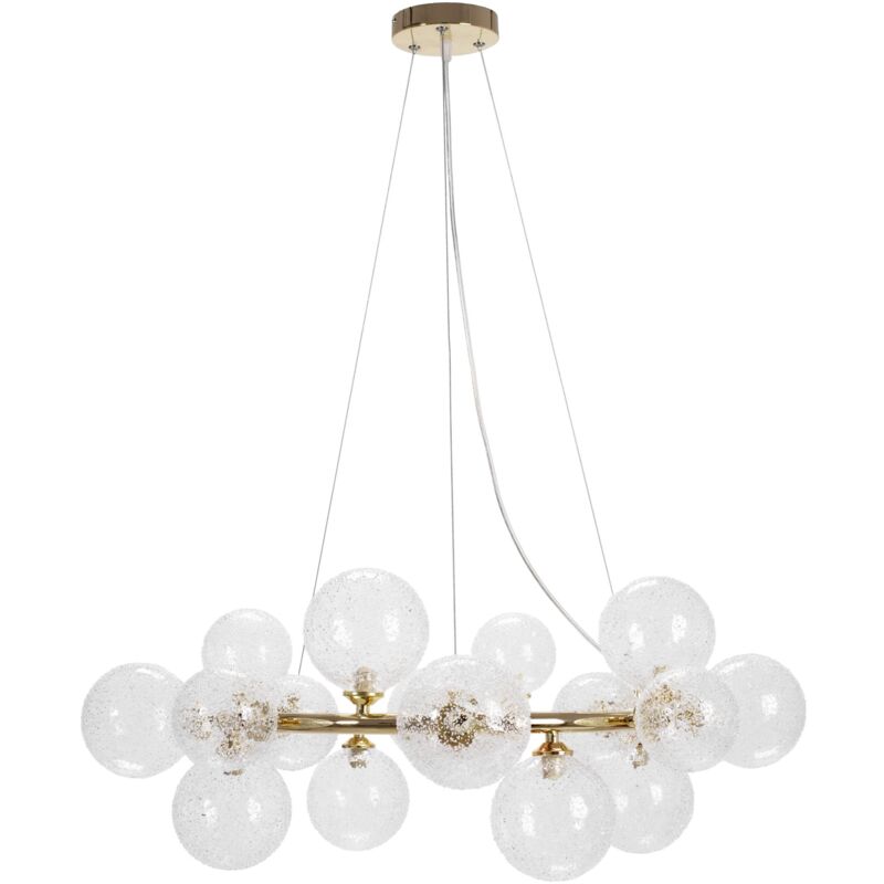 Lampe suspendue APP907-20CP lustre 20-POINTS de lumière G9 82X82X28CM reglable