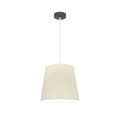 Lampe suspendue Maldivas 1xe27 Brun/beige Reg.35d de FABRILAMP.