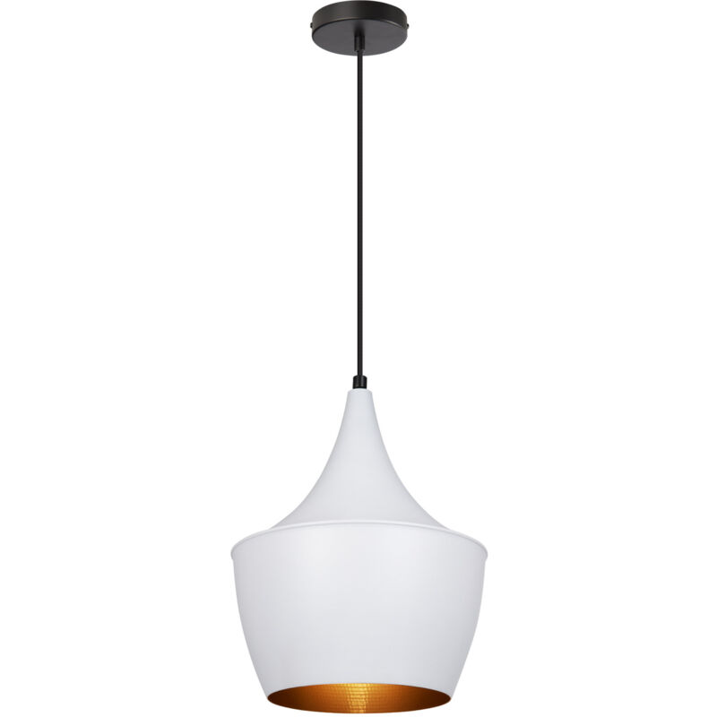 Suspension Métal Mercury Blanc