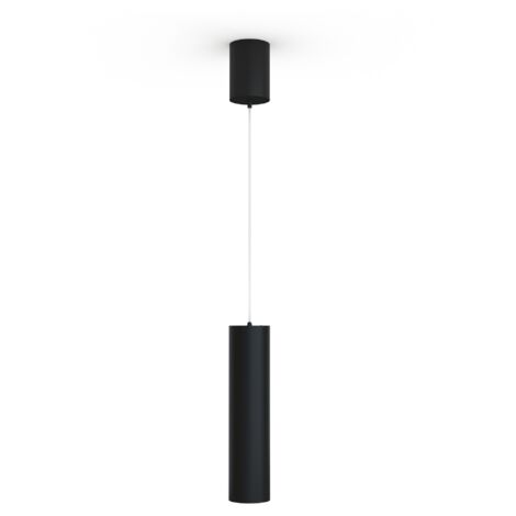 Lampe suspendue moderne "Roomba" 10W - CCT - Noire