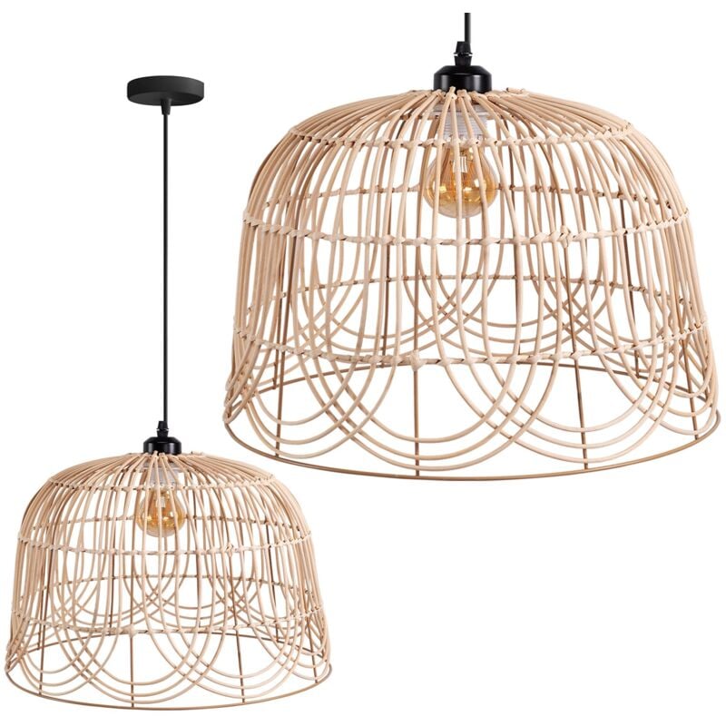 Lampe suspendue natural APP1351-1CP 30 cm