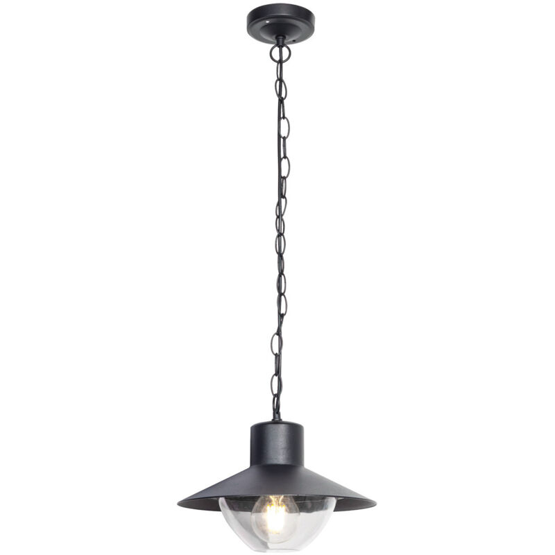 Ledkia - Suspension Extérieure Métal Neiva Noir