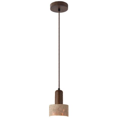 Lampe suspendue nordique de style Wabi Sabi japonais 110-240 V