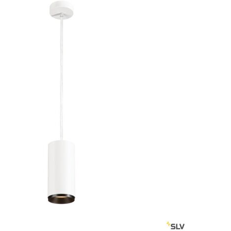 Lampe suspendue Numinos L Dali blanc/noir 2700K - 36 deg - 1004631