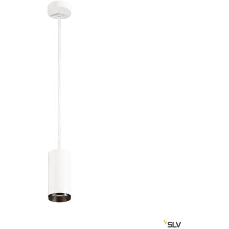 Lampe suspendue Numinos M Dali blanc/noir 2700K - 24 deg - 1004534