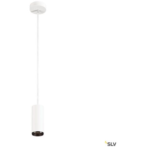 Lampe suspendue Numinos S blanc/noir 3000K - 24 deg - 1004158