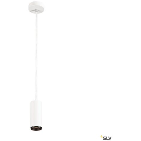 Lampe suspendue Numinos S Dali blanc/noir 2700K - 36 deg - 1004439