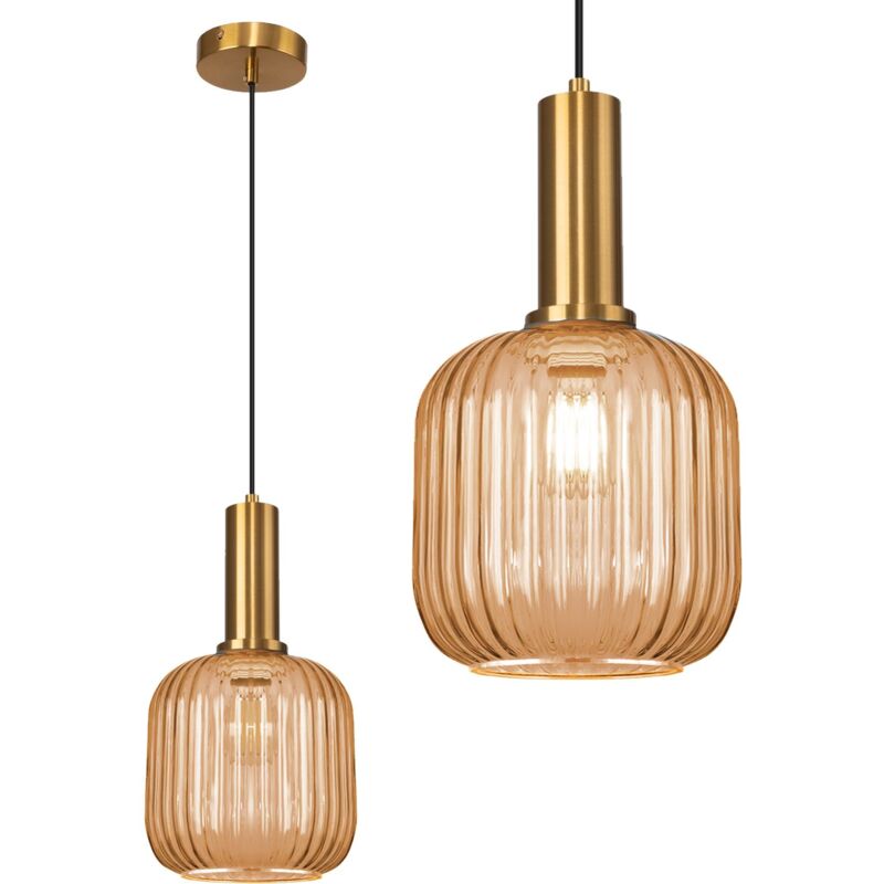 Lampe suspendue Orange APP461-1CP E27