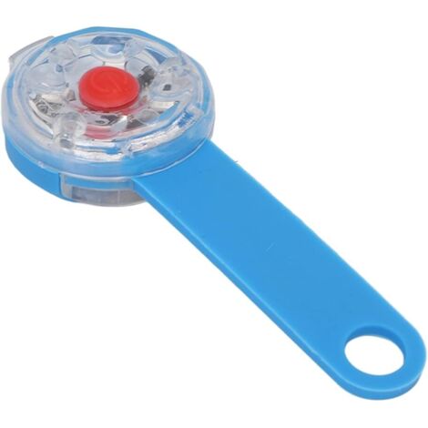 Lampe suspendue pour chien rechargeable, étanche et sans danger pour les animaux - bleue