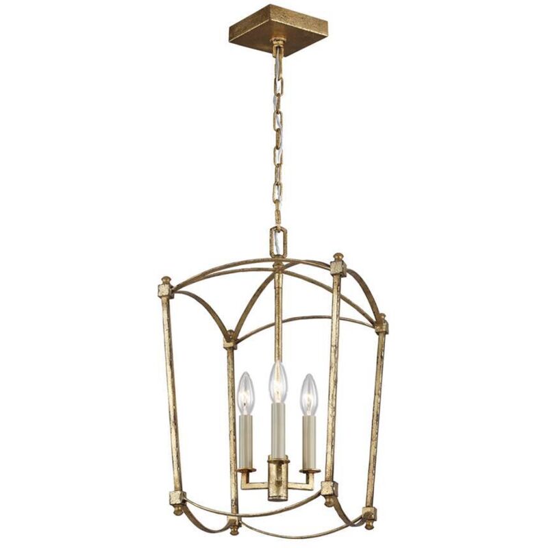 Elstead - Feiss Thayer Lanternes Suspension Plafonnier Or Antique