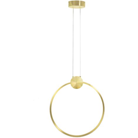 LAMPE SUSPENDUE REA LED APP1396-CP  GOLD 40CM