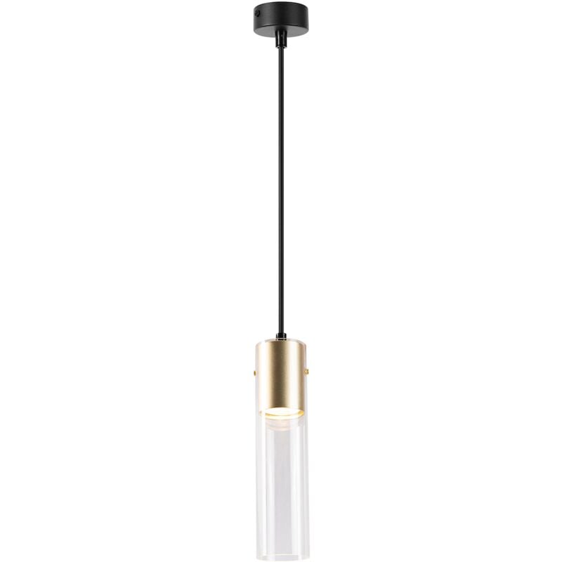 Lampe suspendue Ricky dorée 1xGU10