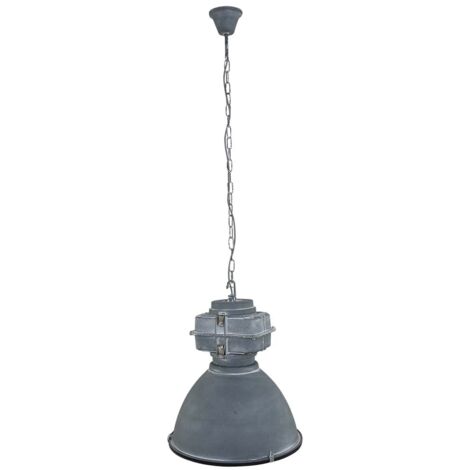 Lampe suspendue suspension cuisine industrielle gris clair lampe de salon verre