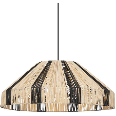 Lampe suspendue, Suspension luminaire multicolore - diamètre 54 x Hauteur 23 cm -PEGANE-