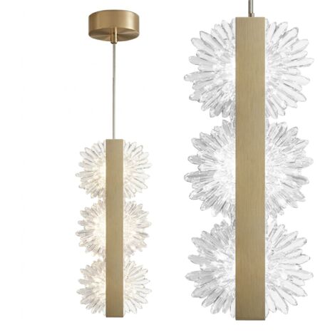 Lampe Suspendue Toolight G150-3Cp Gold Brush Gold