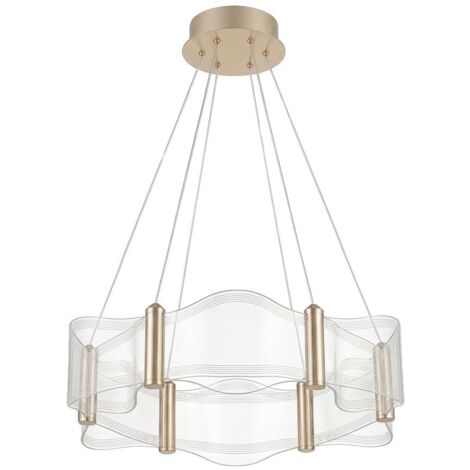 Lampe Suspendue Toolight G151-Cp Gold 60Cm