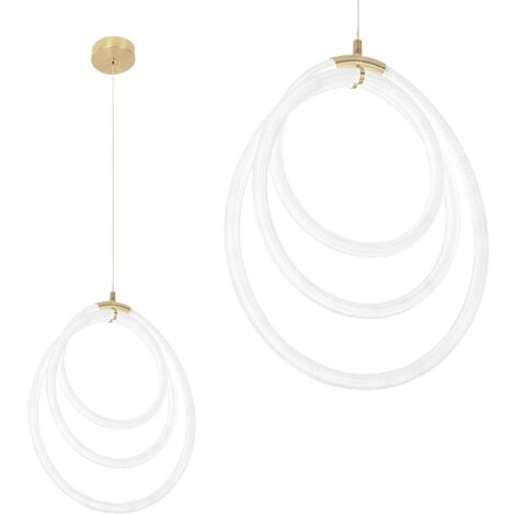 LAMPE SUSPENDUE TOOLIGHT LED G016-CP GOLD