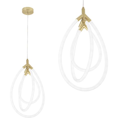 LAMPE SUSPENDUE TOOLIGHT LED G018-CP GOLD