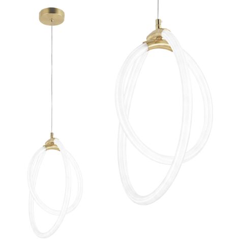 LAMPE SUSPENDUE TOOLIGHT LED G019-CP GOLD