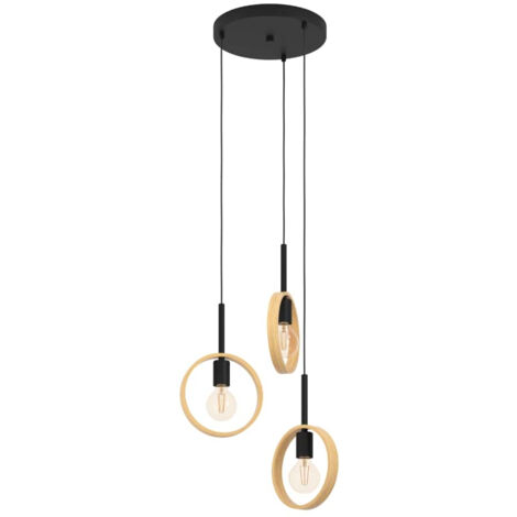 Lampe suspendue Vide Ipsden 3 lumières - 43551