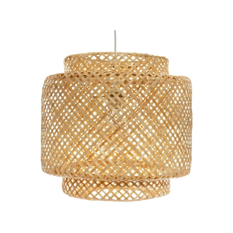 Atmosphera - Lampe Suspension Bambou 'Liby' 40cm Naturel