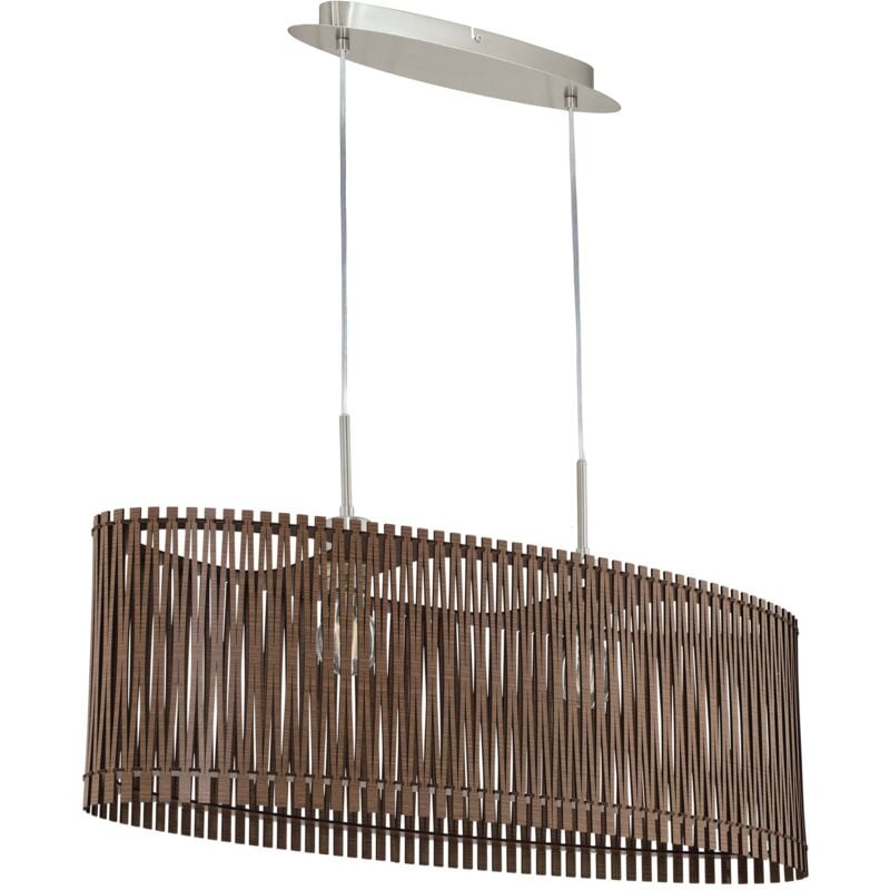 Suspension 2x E27 96201 bois Sendero Eglo