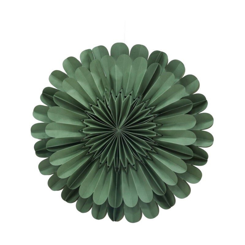 Paris Prix - Lampe Suspension Déco 'Jarvson' 60cm Vert