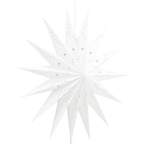 Lampe Suspension Déco "Lindvallen" 60cm Blanc