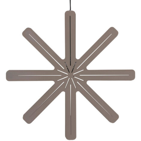 Lampe Suspension Déco "Safsen" 60cm Marron