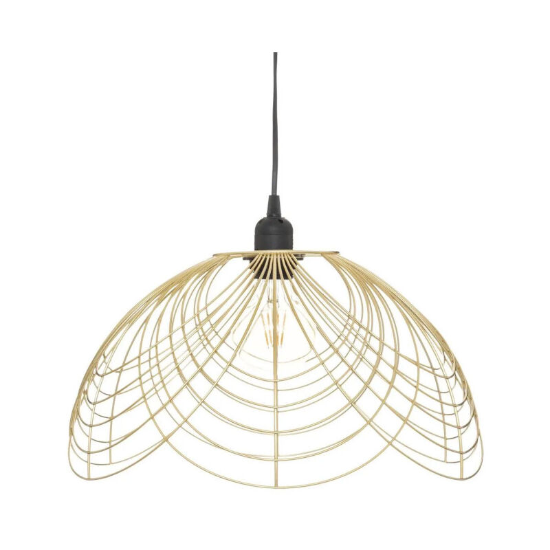 Lampe Suspension Design 'Carrie' 38cm Or