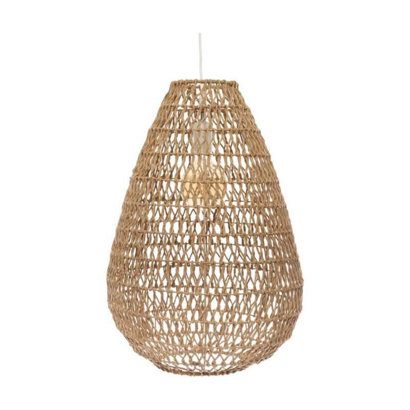 Lampe Suspension Design Etel 55cm Naturel