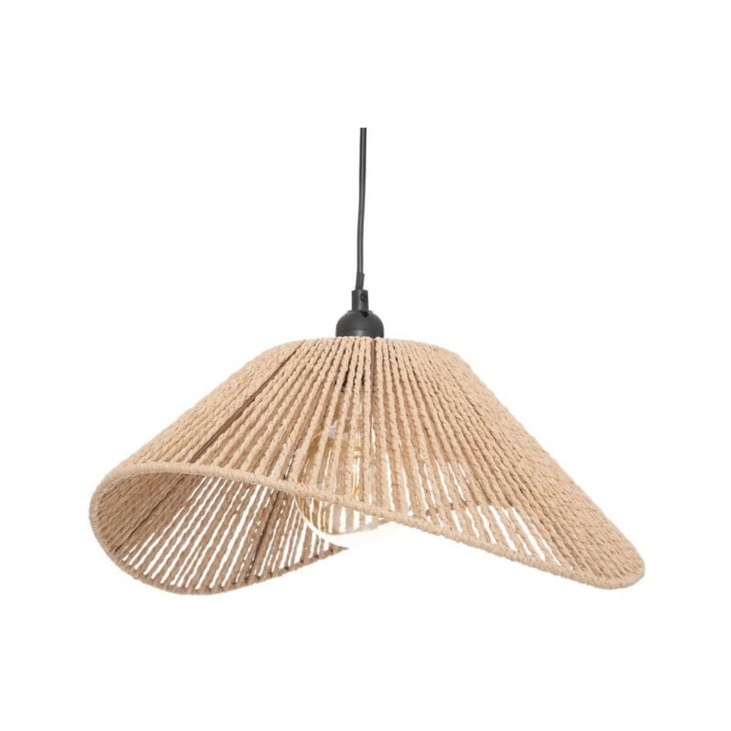 Lampe Suspension Design 'Myha' 58cm Beige