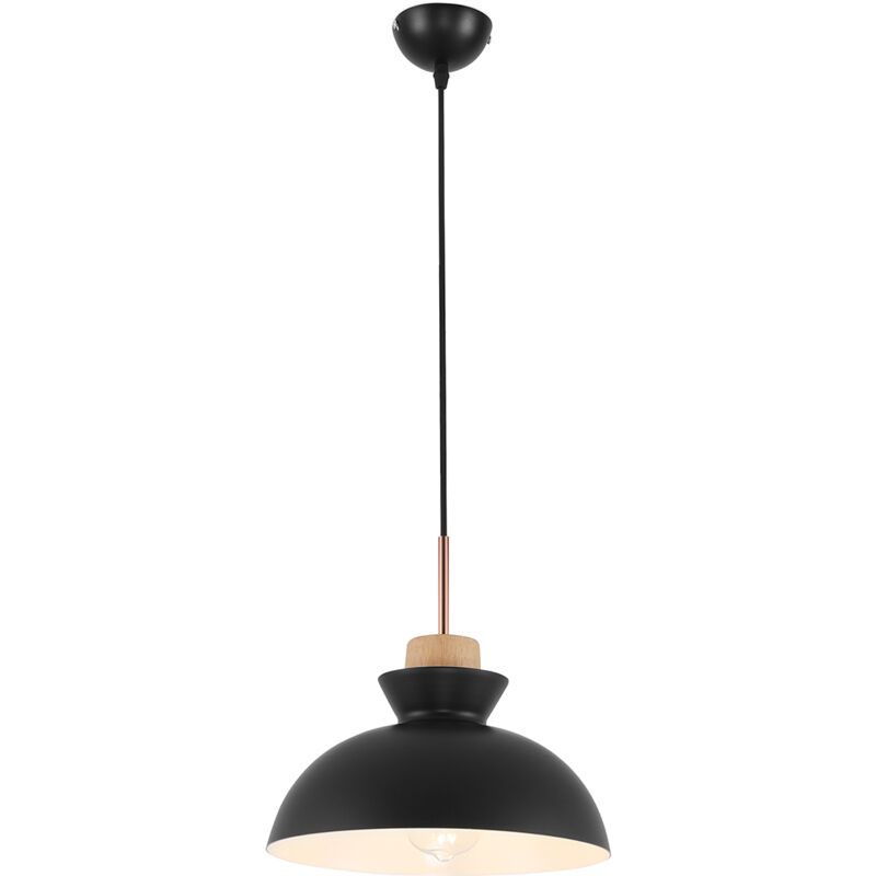 Privatefloor - Lampe de plafond - Suspension design scandinave - Sigfrid Noir