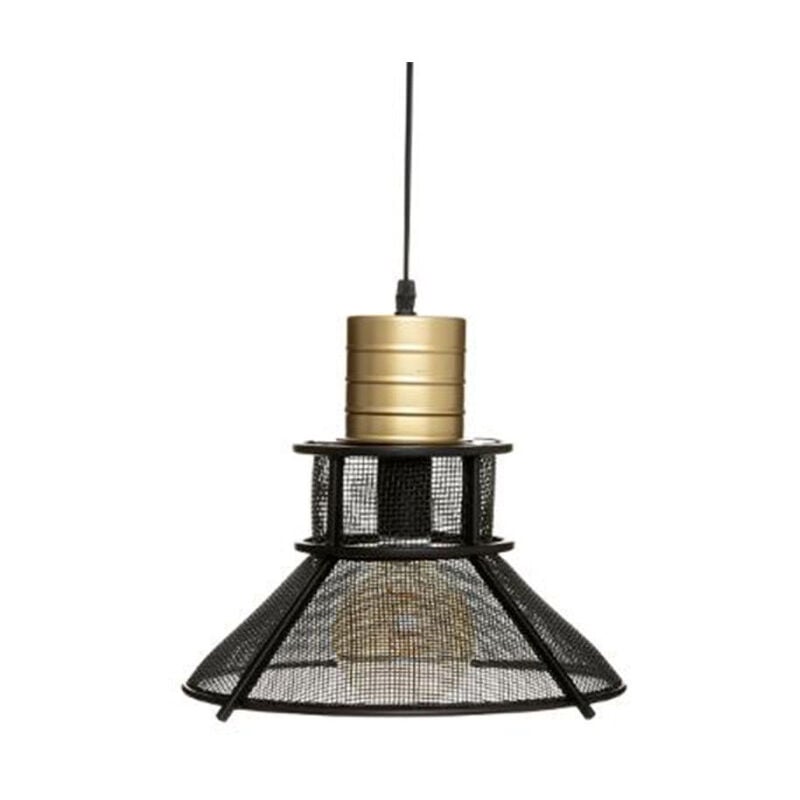 Lampe Suspension Design 'Rodo' 35cm Noir