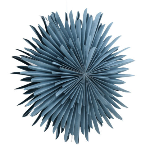 Lampe Suspension Design "Selen" 60cm Bleu