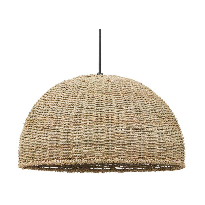 Paris Prix - Lampe Suspension en Algue Marine 'Wesley' 40cm Naturel