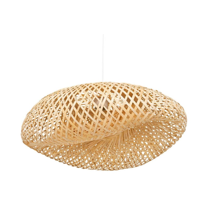 Atmosphera - Lampe Suspension en Bambou 'Beddy' 36cm Naturel